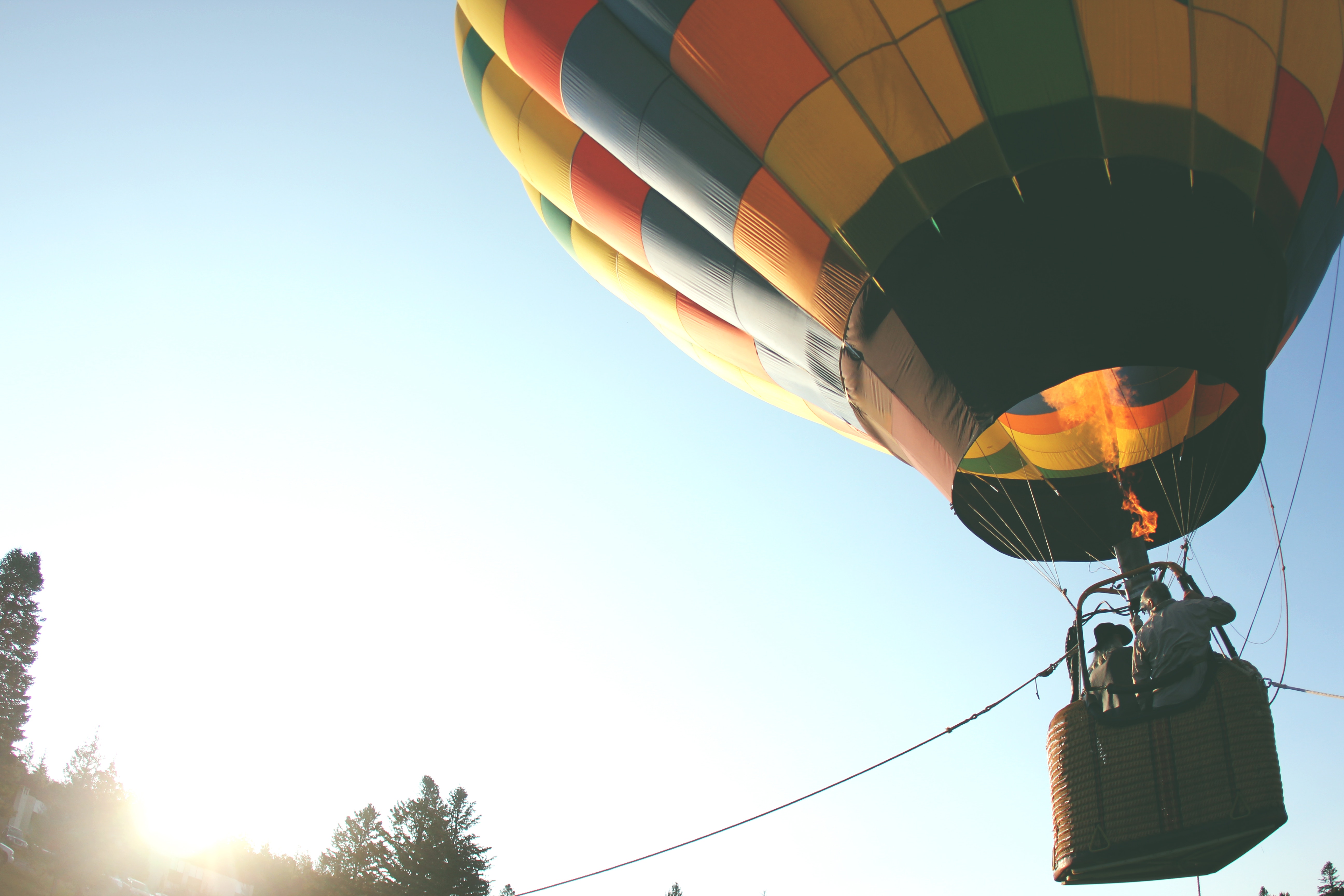 balloon symbolises losing control